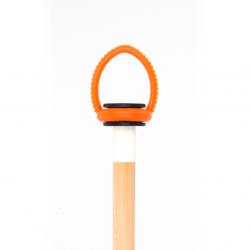 Подвес резиновый для кия (черно-оранжевый)