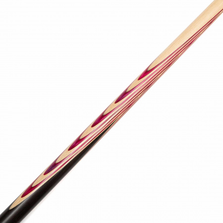 Детский бильярдный кий Cherry 133 см (граб, черный граб), цельный